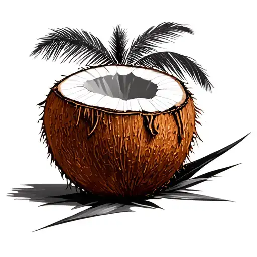 Coconut Tree With Vi-ix-mmxv