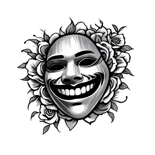 Maske Smile Now Cry Later Mask