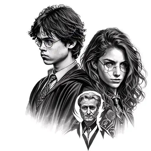 Harry Potter And Marvel Characters