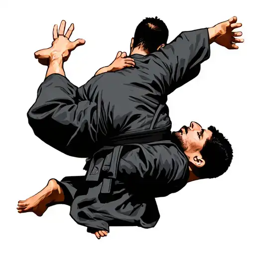 Judo Match Scene