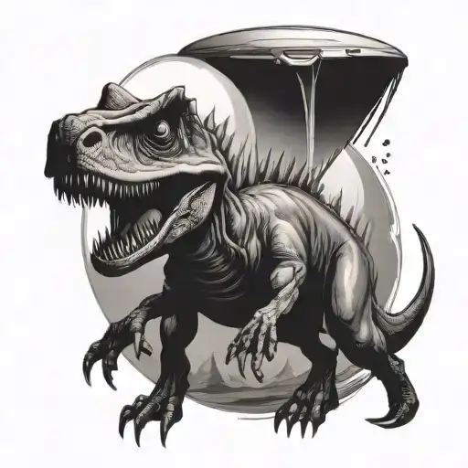 Ufo Dinosaur