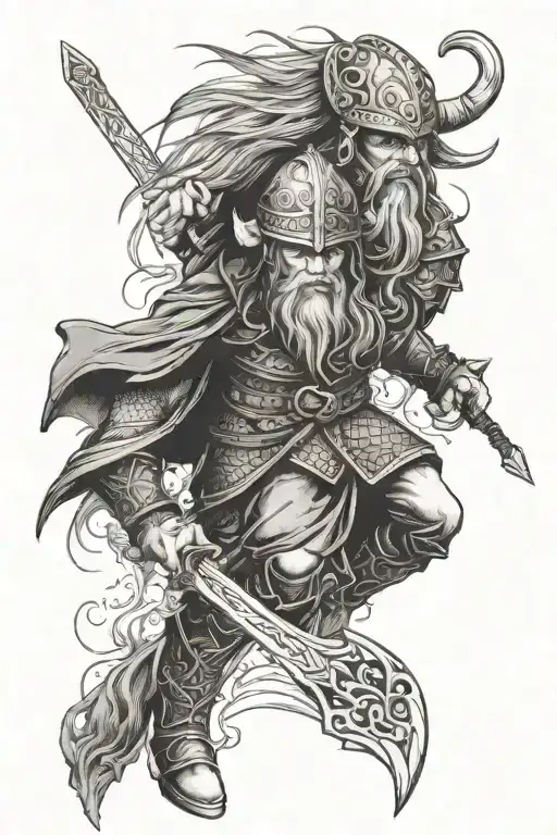 Viking Warrior Forearm Sleeve