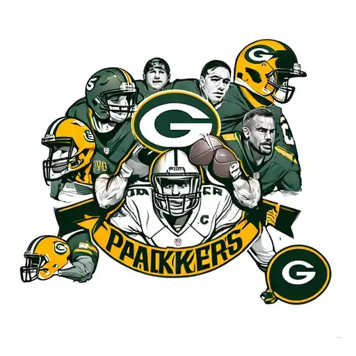 Packers Tattoo Idea With All The Legends On It Leg Sleeve