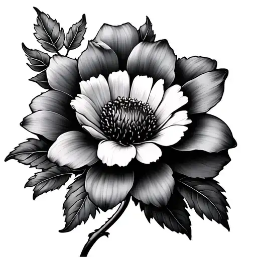 August And March Birth Flower