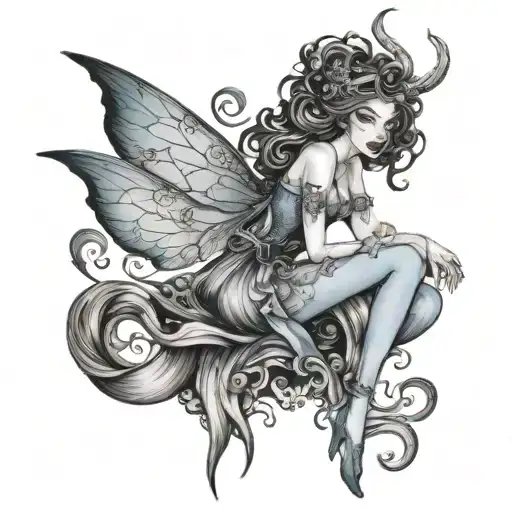 Blue Fairy Ursula Sea Witch