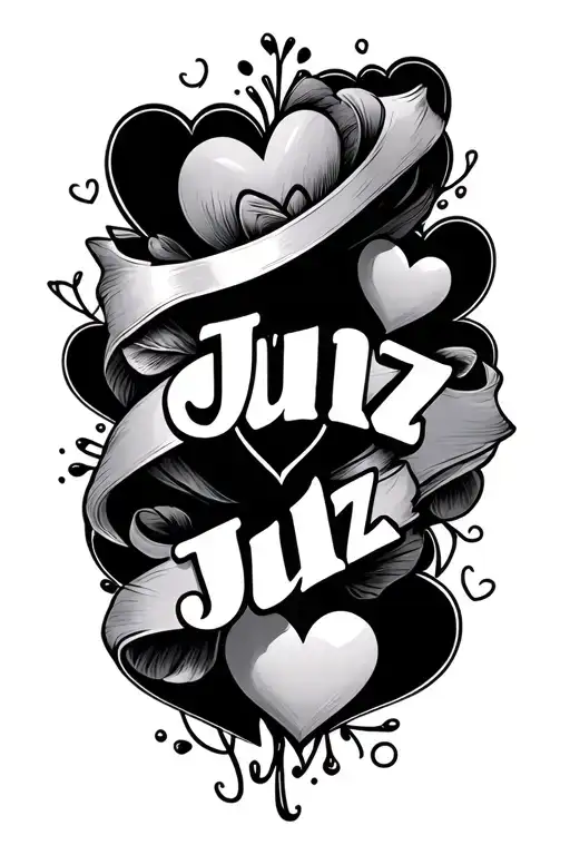 The Name Julz With Black Hearts