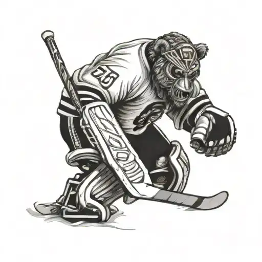 Bear Hockey Goalie