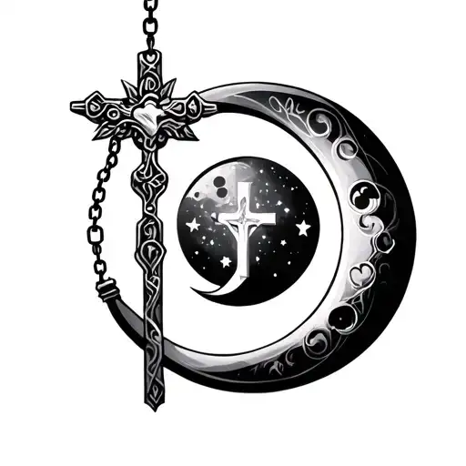 Rosary With New Moon Phase