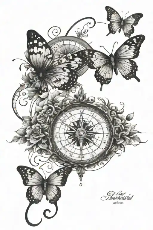 Butterflies Compass