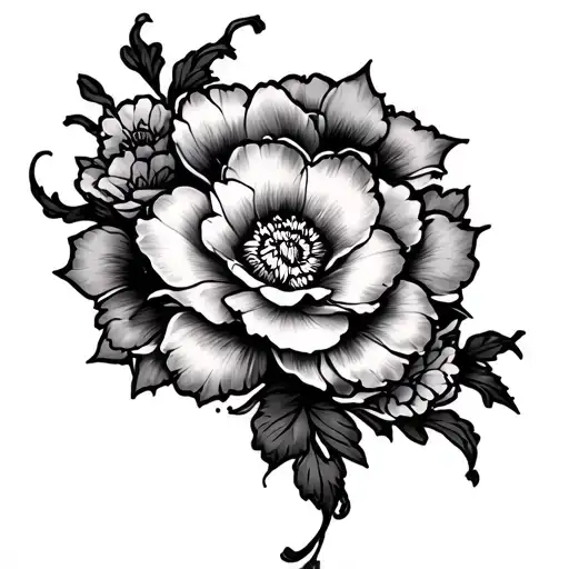 Japanese Leg Tatttoo