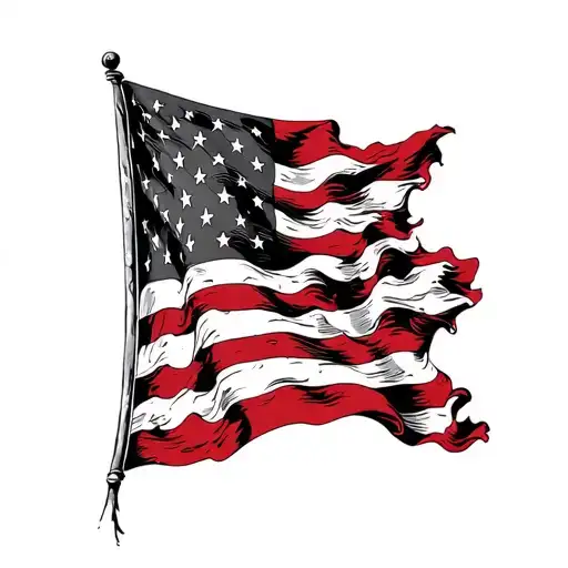 Italian American Flag