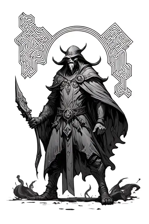 Maze With The Magic The Gathering Character Fblthp