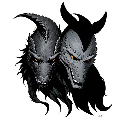 Hammerhai And Walhai Together As A Sign That You Should Keep Going