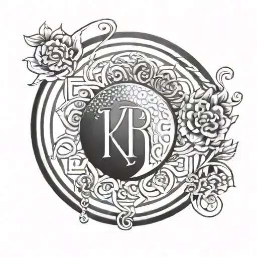 Karma Circle With Initials