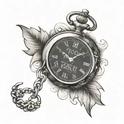 This Too Shall Pass Written With An Antique Pocket Watch With Christian Meaning
