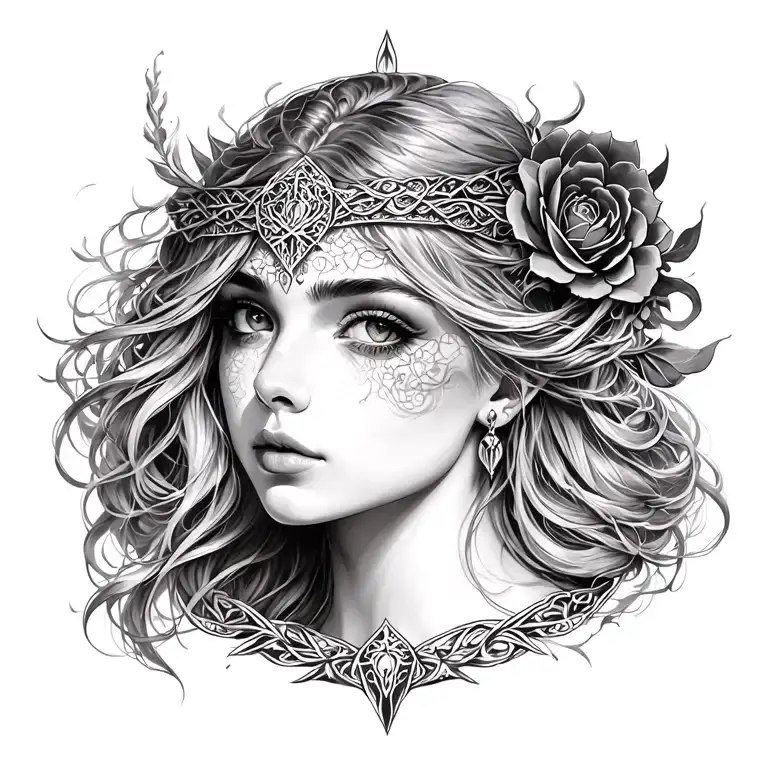 Keltic Feminin Realistic