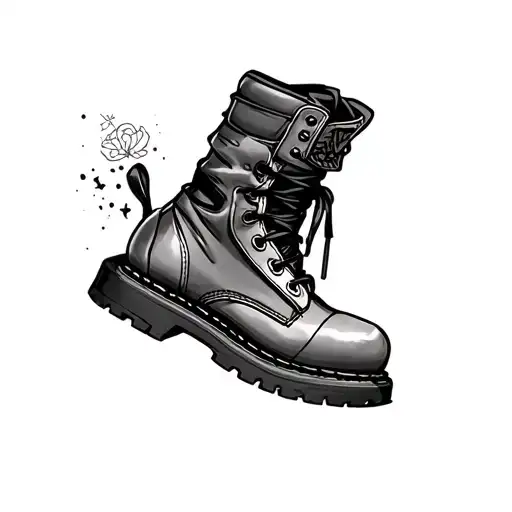 Army Boot Open