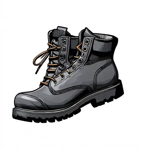 Simple Army Boot Open
