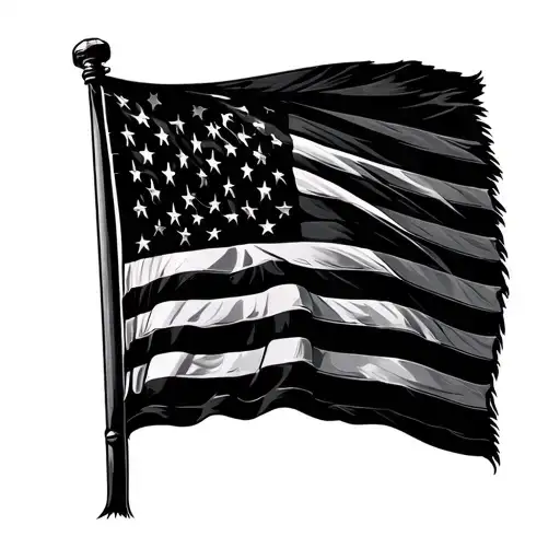 American Flag 2Nd Amendment