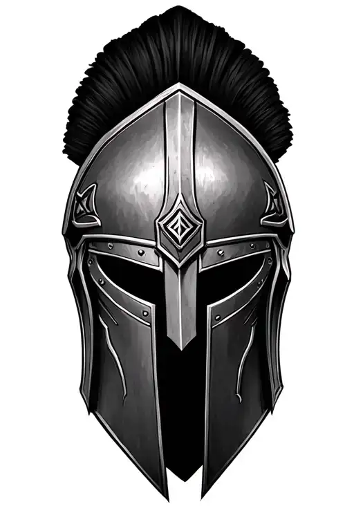 Realistic Spartan Helmet
