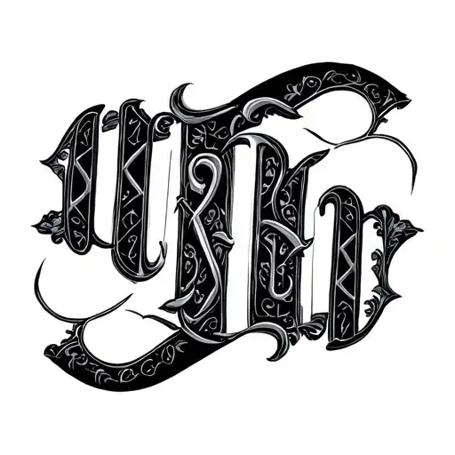 Two Word Ambigram Generator