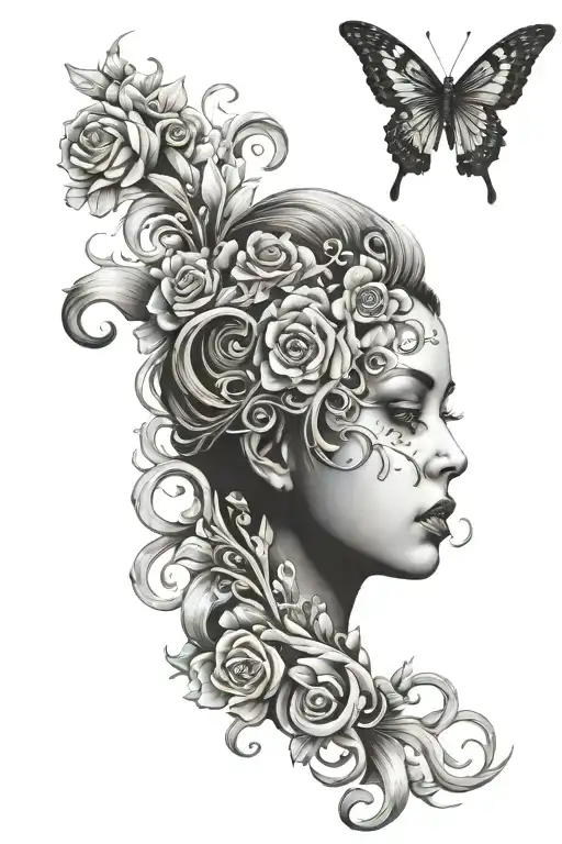 Anxiety Depicted As A Shadowy