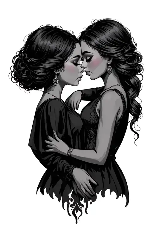 Sister Bond Symbolizing The Connection