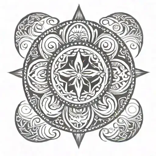 Tribal Circle Letting Go