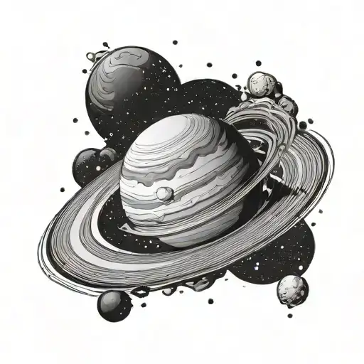 Saturn Planet Cute Feminine