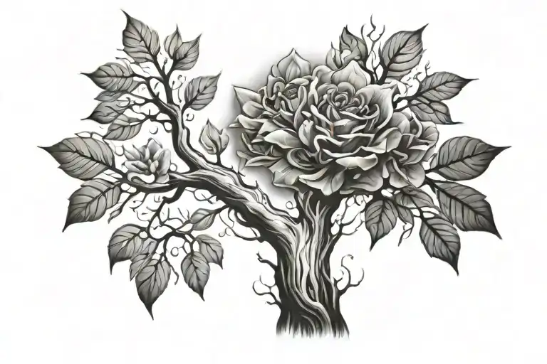 My Flaws Burn Through My Skin With Lighting Going Around It Connecting It To A Position Tree