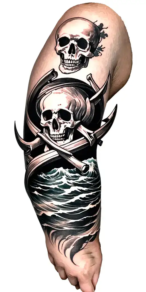 Nautical Theme Sleeve