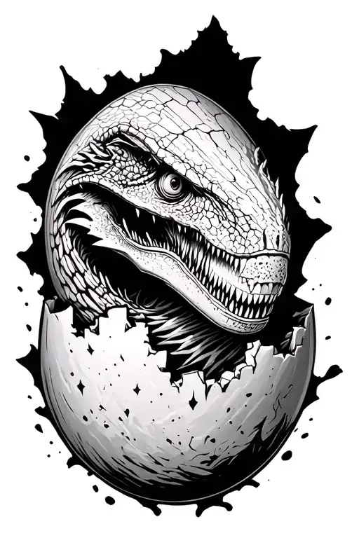 Ark Survival Evolved Baby Giga Broken Out Of An Egg