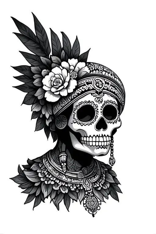 Aztec Day Of The Dead