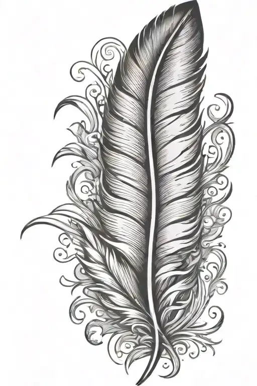 Vertical Feather