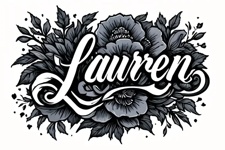 Lauren Name Written