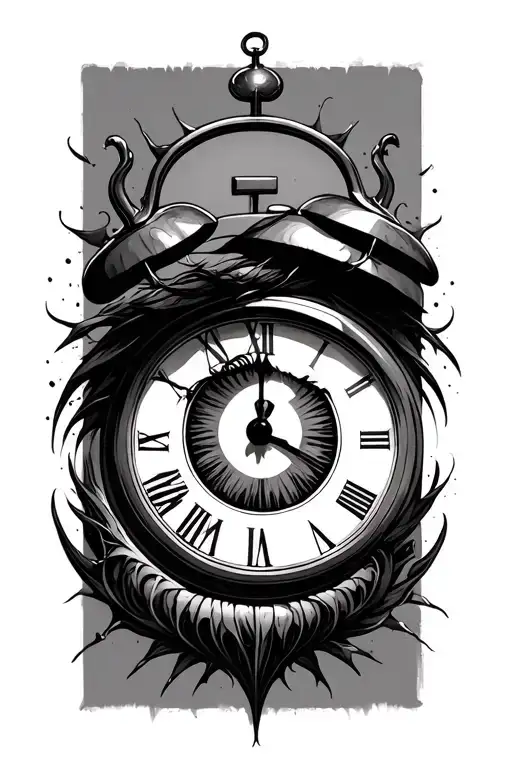 Eye And Clock