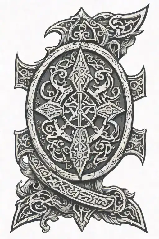 Viking Compas Rune About Death Angel
