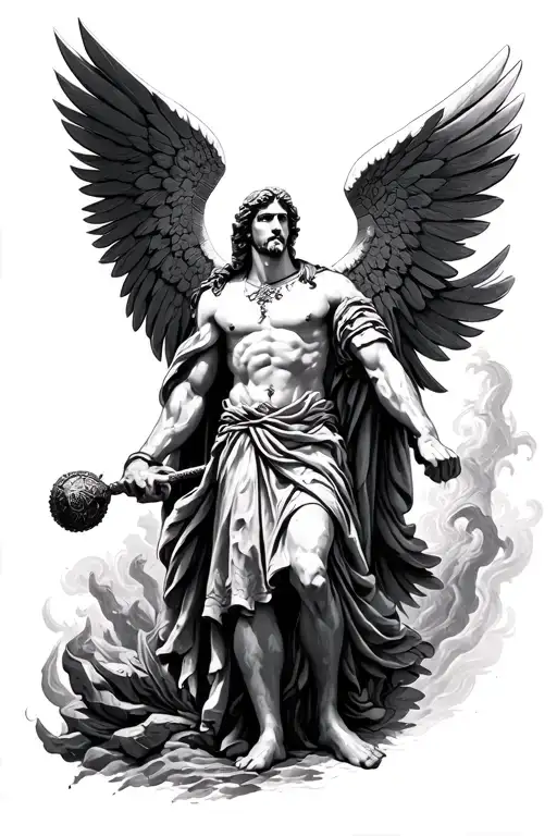 Saint Michael Protecting