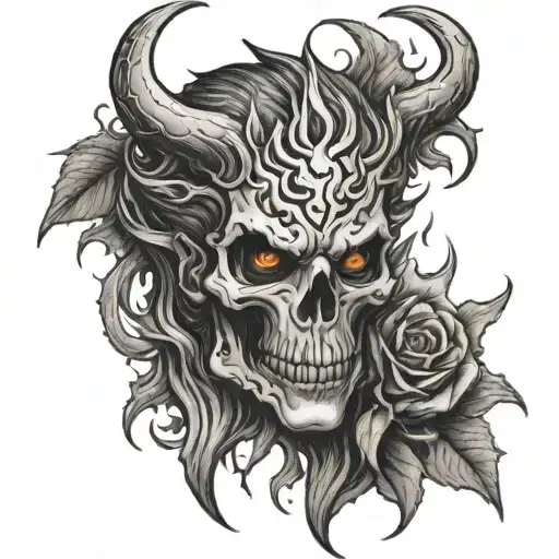 The Words My Flaws Burn Through My Skin Like Demonic Flames From Hell
