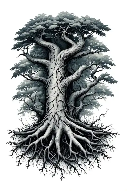 Scars Into Roots Growing