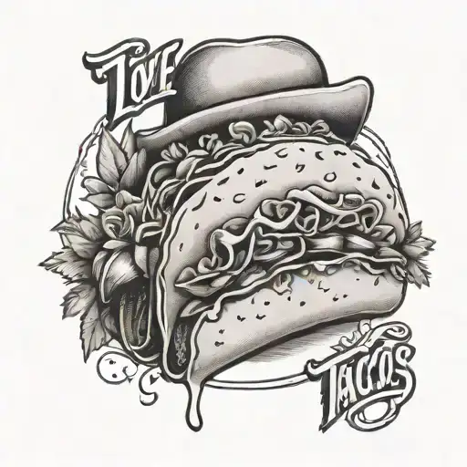 I Love Tacos And Thick Bitches