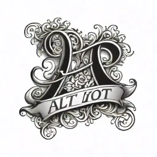 The Word Alot In Cursive