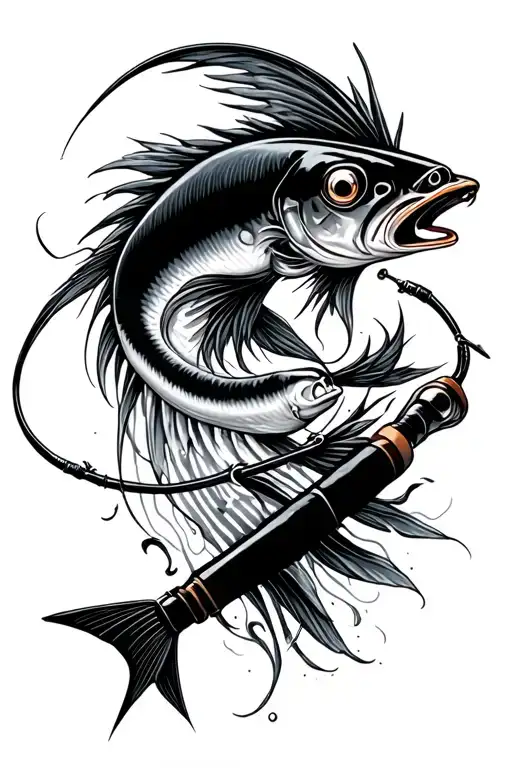 Fishing Rod Transforming