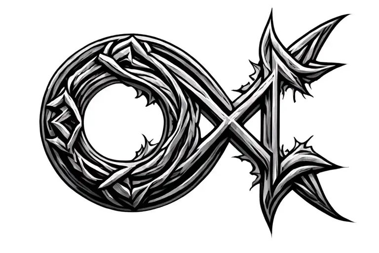 Nordic Rune Symbolizing Strength Courage