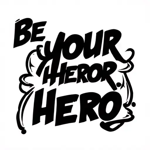 Todoroki Tattoo With Quote Be Your Hero Academia