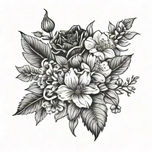 January December And June Birth Flowers