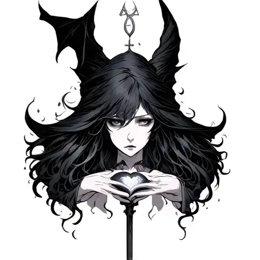 I Want A Re Zero Tattoo Of The Witch's Authority Touches His Heart To Rise