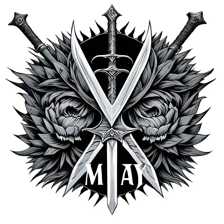 Sword With The Name May
