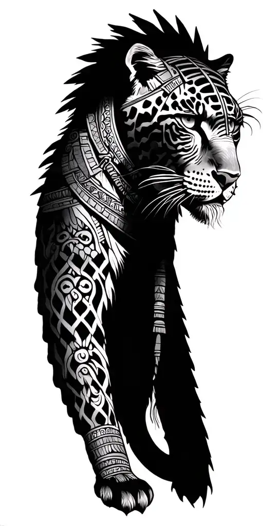 Mayan Jaguar Warrior