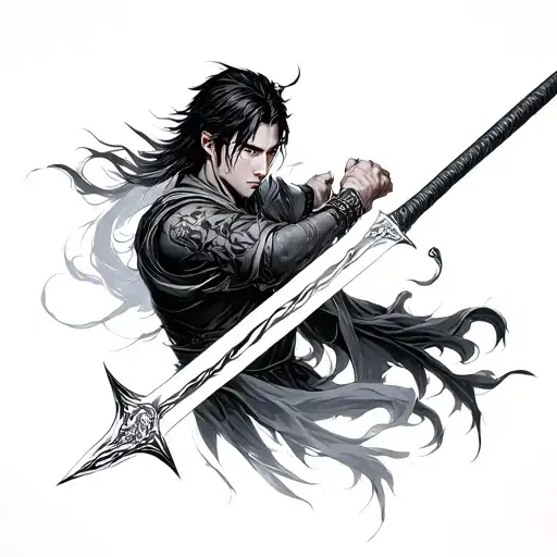 Solo Leveling Sung Jin Woo Sword